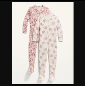 New Unisex 2-Pack Sleep & Play Footie Pajama One-Piece for Toddler & Baby 5T